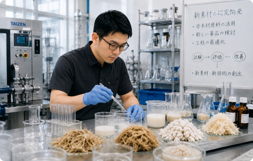 新素材・新技術の研究開発
