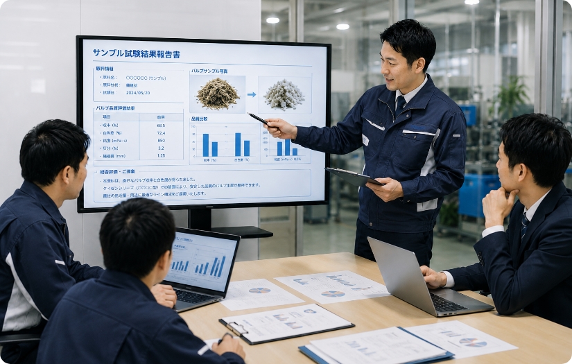 データに基づく報告とご提案